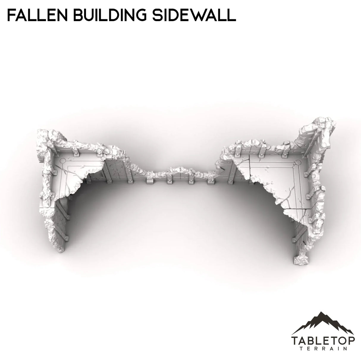 Tabletop Terrain Ruins Fallen Building Sidewall