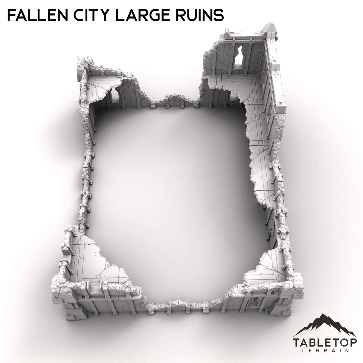 Tabletop Terrain Ruins Fallen City Large Ruins