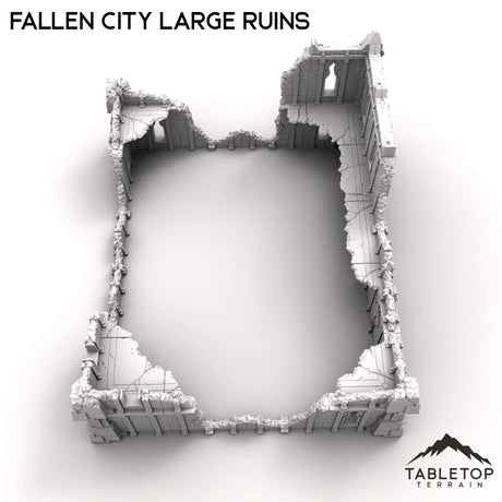 Tabletop Terrain Ruins Fallen City Large Ruins