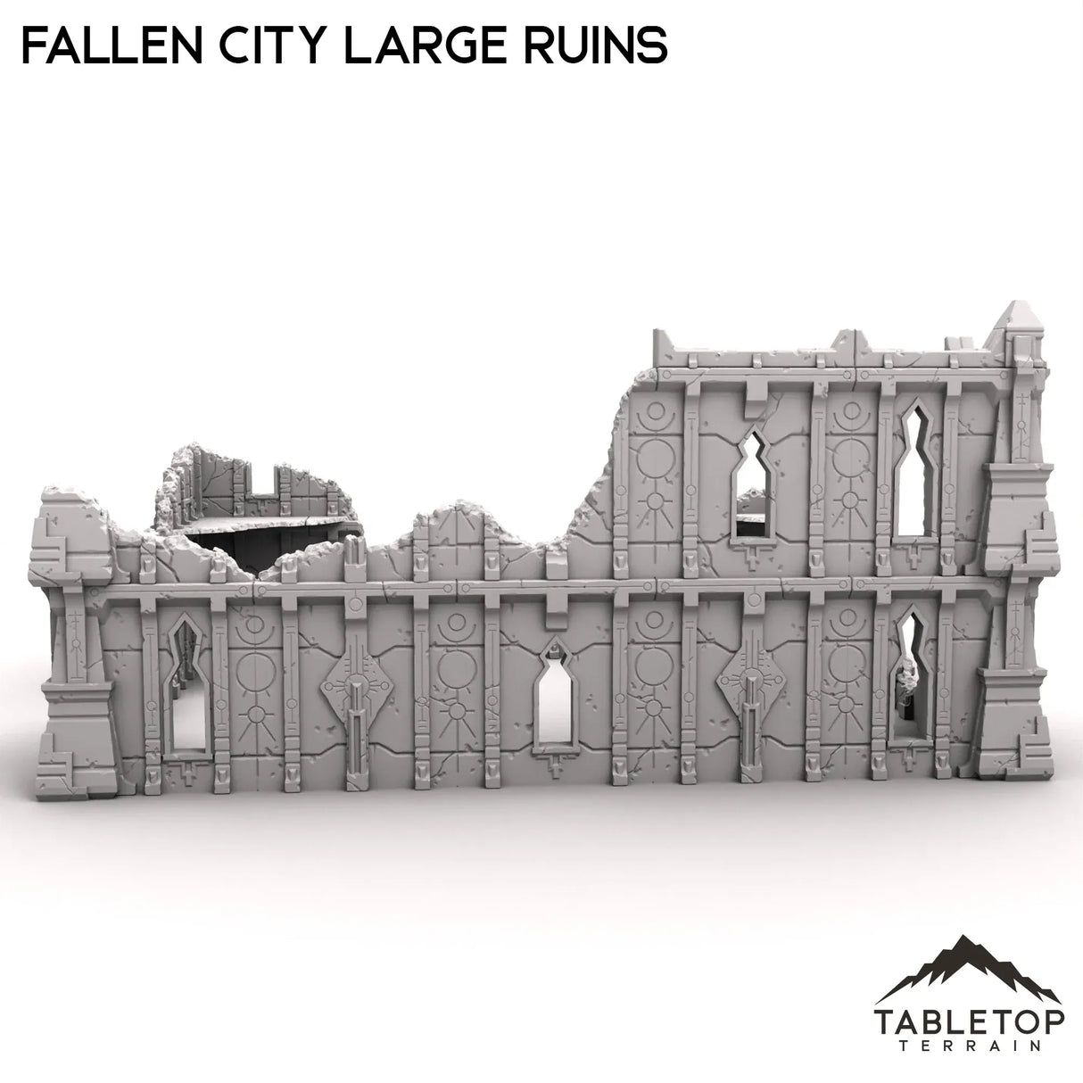 Tabletop Terrain Ruins Fallen City Large Ruins