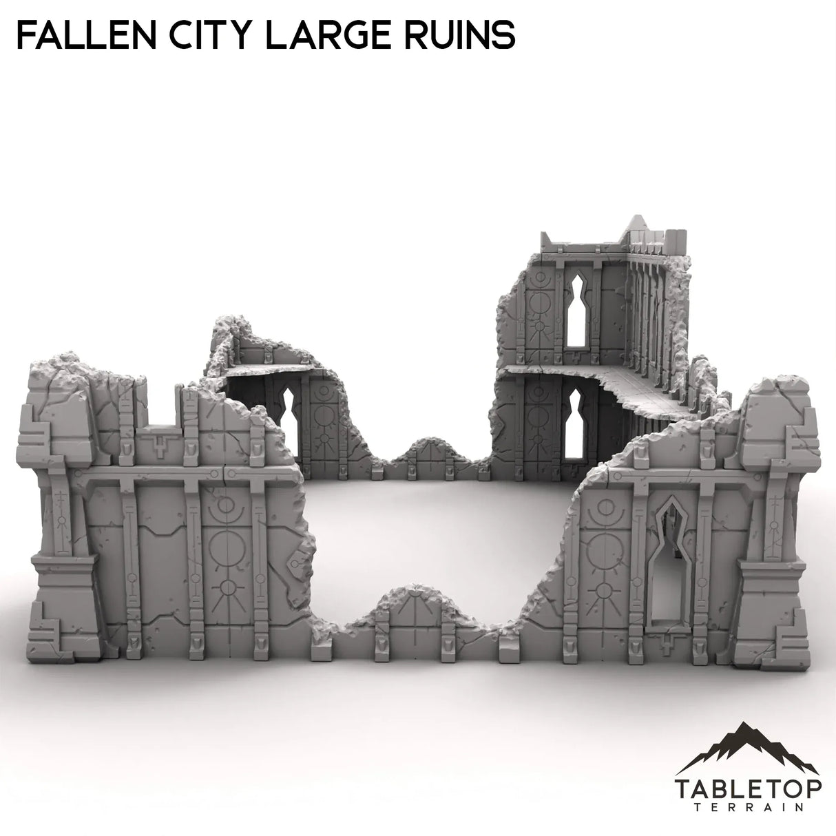 Tabletop Terrain Ruins Fallen City Large Ruins