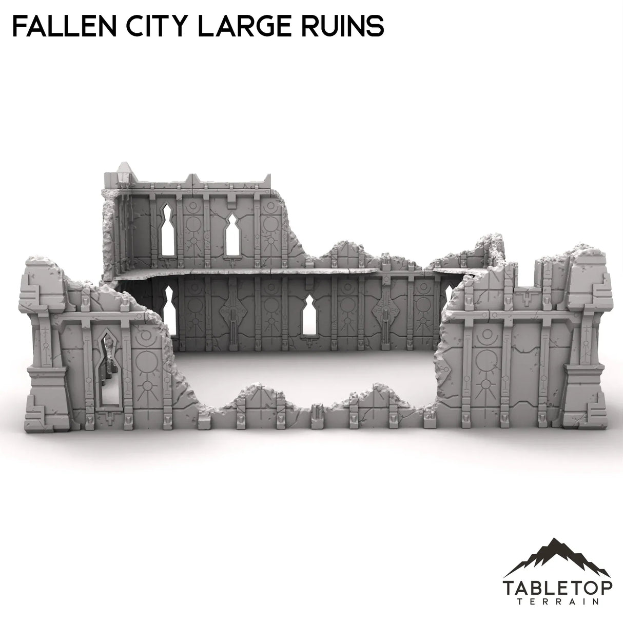 Tabletop Terrain Ruins Fallen City Large Ruins