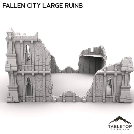 Tabletop Terrain Ruins Fallen City Large Ruins