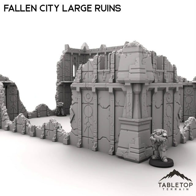 Tabletop Terrain Ruins Fallen City Large Ruins