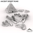 Tabletop Terrain Ruins Full set / 32mm Ancient Desert Ruins