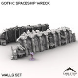 Tabletop Terrain Ruins Gothic Spaceship Wreck