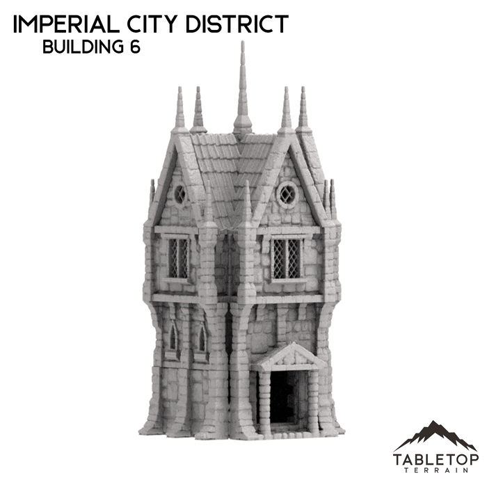 Tabletop Terrain Ruins Imperial City District