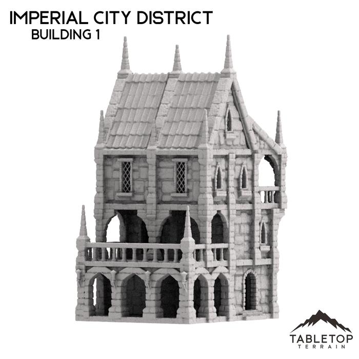 Tabletop Terrain Ruins Imperial City District
