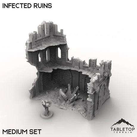 Tabletop Terrain Ruins Infected Ruins