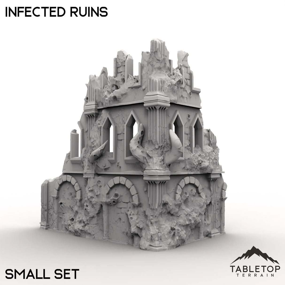 Tabletop Terrain Ruins Infected Ruins