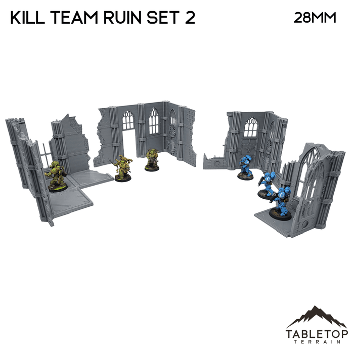 Tabletop Terrain Ruins Kill Team Ruins Sets - Scatter Terrain