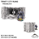 Tabletop Terrain Ruins Megablock HEXTECH Trinity City Ruins - 6mm