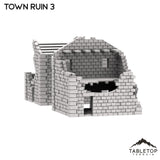 Tabletop Terrain Ruins Monte Cassino Town Ruin 3