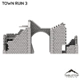 Tabletop Terrain Ruins Monte Cassino Town Ruin 3