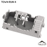 Tabletop Terrain Ruins Monte Cassino Town Ruin 4