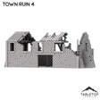 Tabletop Terrain Ruins Monte Cassino Town Ruin 4