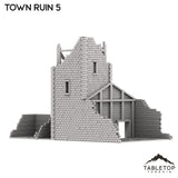Tabletop Terrain Ruins Monte Cassino Town Ruin 5