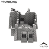 Tabletop Terrain Ruins Monte Cassino Town Ruin 6