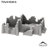 Tabletop Terrain Ruins Monte Cassino Town Ruin 6
