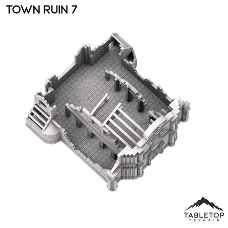 Tabletop Terrain Ruins Monte Cassino Town Ruin 7