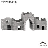 Tabletop Terrain Ruins Monte Cassino Town Ruin 8