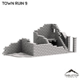 Tabletop Terrain Ruins Monte Cassino Town Ruin 9
