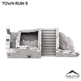 Tabletop Terrain Ruins Monte Cassino Town Ruin 9