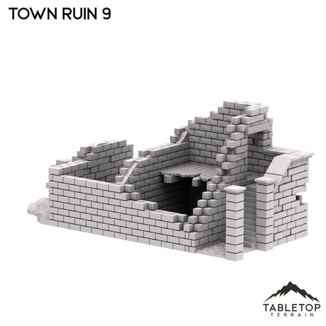 Tabletop Terrain Ruins Monte Cassino Town Ruin 9