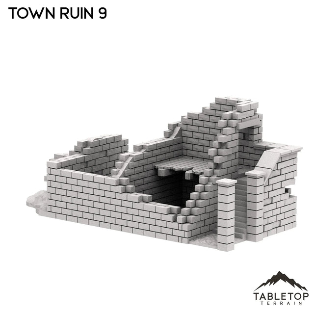 Tabletop Terrain Ruins Monte Cassino Town Ruin 9