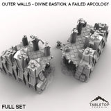 Tabletop Terrain Ruins Outer Walls - Divine Bastion, a Failed Arcology