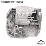 Tabletop Terrain Ruins Raided Farm House