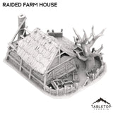 Tabletop Terrain Ruins Raided Farm House