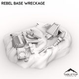 Tabletop Terrain Ruins Rebel Base Wreckage