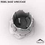 Tabletop Terrain Ruins Rebel Base Wreckage