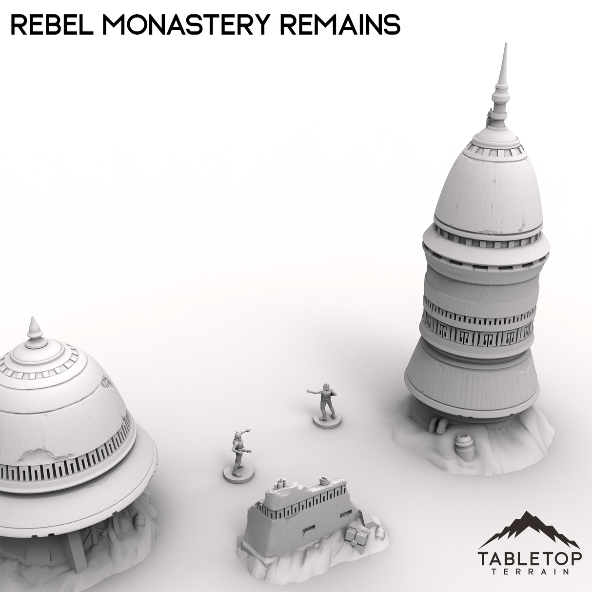 Tabletop Terrain Ruins Rebel Monastery Remains