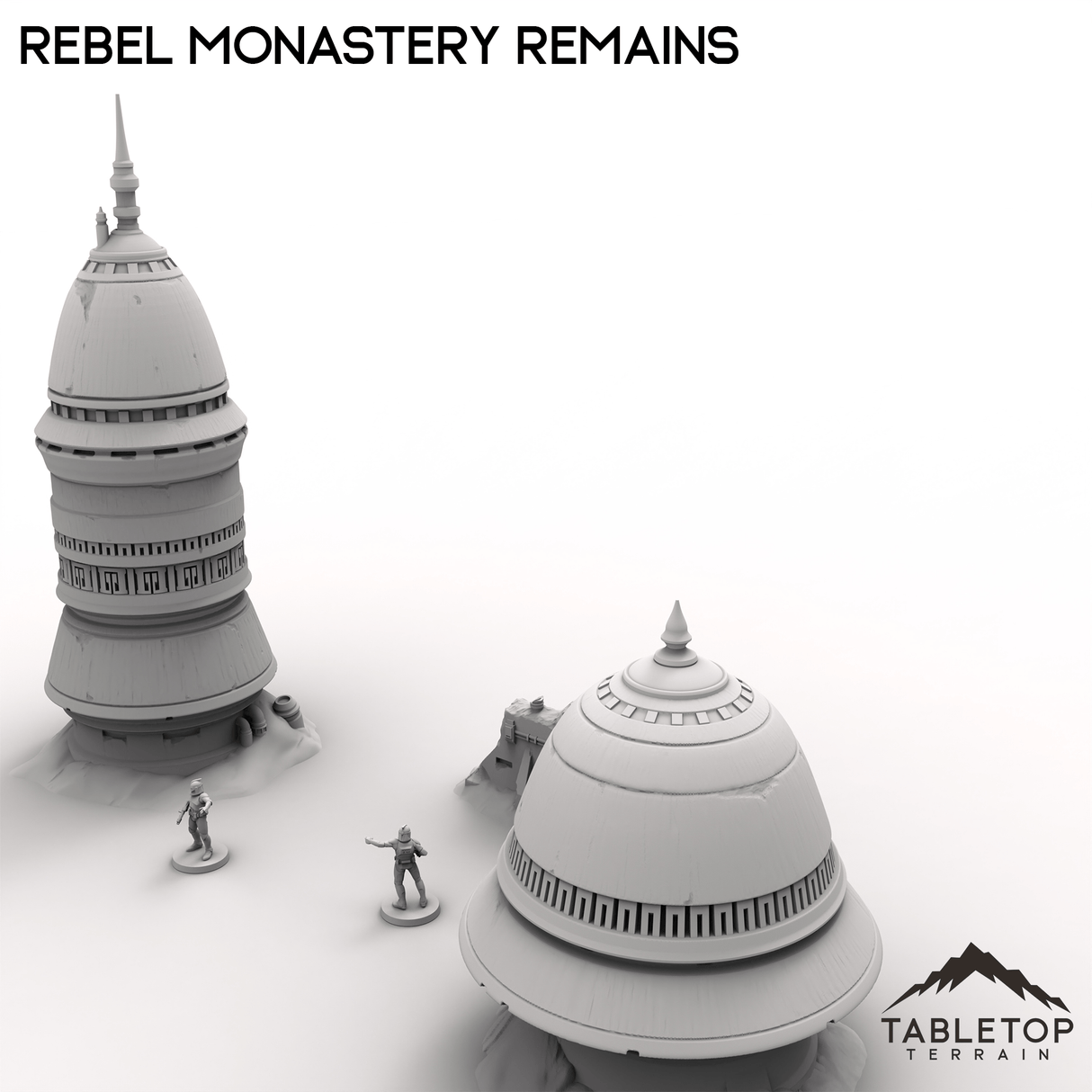 Tabletop Terrain Ruins Rebel Monastery Remains