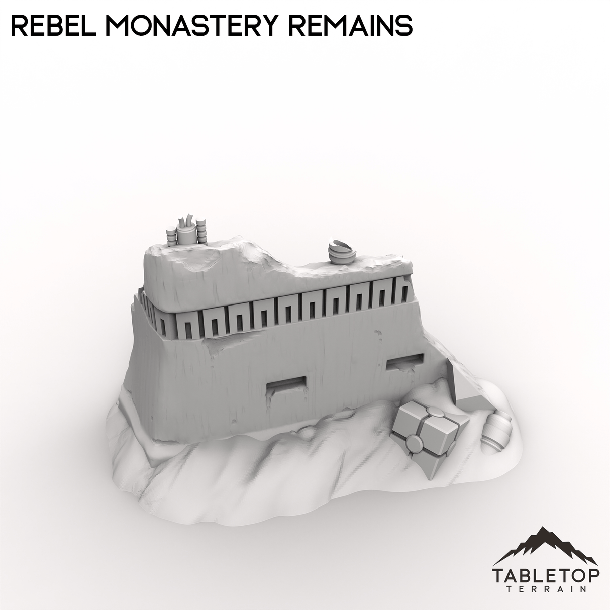 Tabletop Terrain Ruins Rebel Monastery Remains