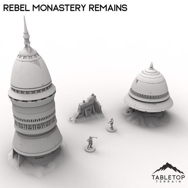 Tabletop Terrain Ruins Rebel Monastery Remains