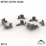 Tabletop Terrain Ruins Retro Gothic Ruins