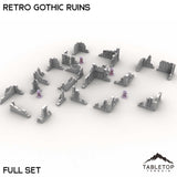 Tabletop Terrain Ruins Retro Gothic Ruins