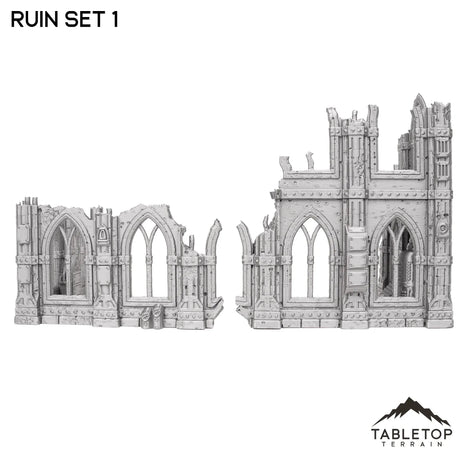 Tabletop Terrain Ruins Ruin Set 1