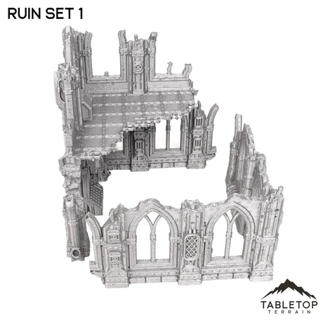 Tabletop Terrain Ruins Ruin Set 1