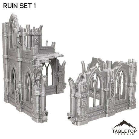 Tabletop Terrain Ruins Ruin Set 1