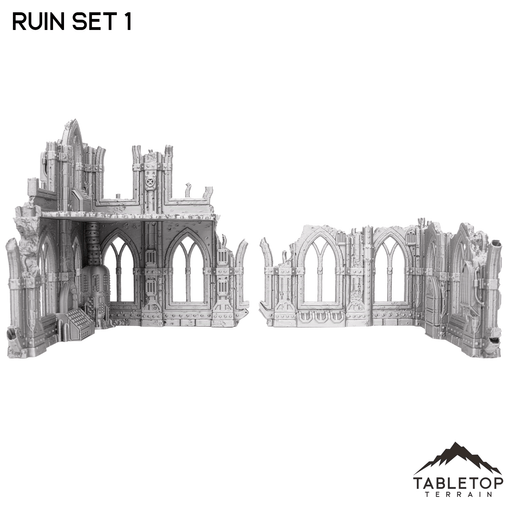 Tabletop Terrain Ruins Ruin Set 1