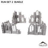 Tabletop Terrain Ruins Ruin Set 2
