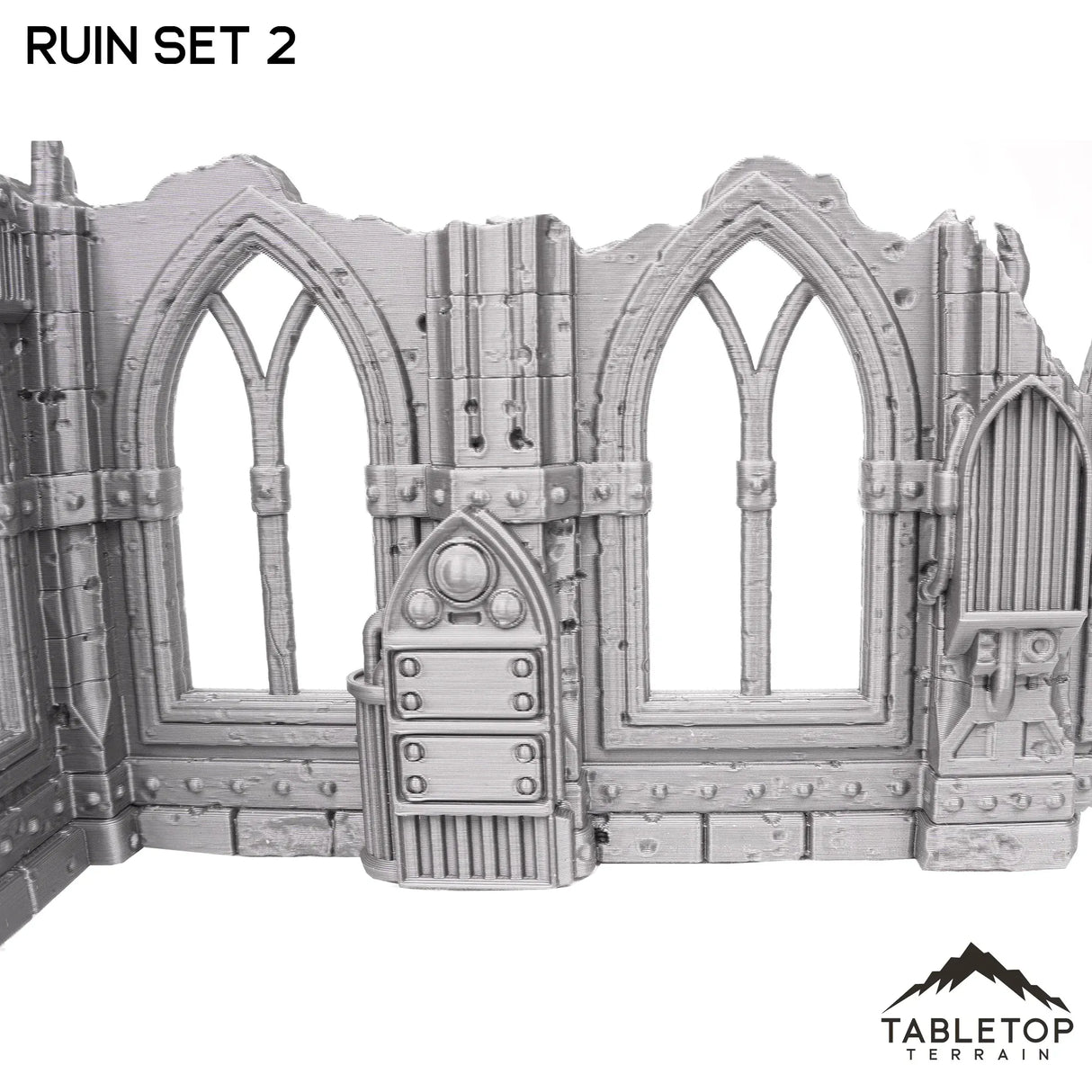 Tabletop Terrain Ruins Ruin Set 2
