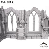 Tabletop Terrain Ruins Ruin Set 2