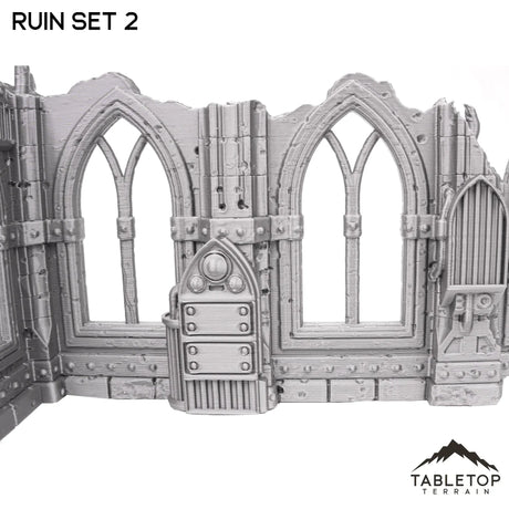 Tabletop Terrain Ruins Ruin Set 2