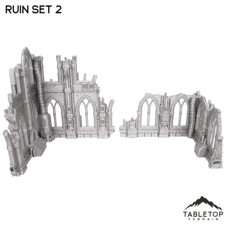 Tabletop Terrain Ruins Ruin Set 2