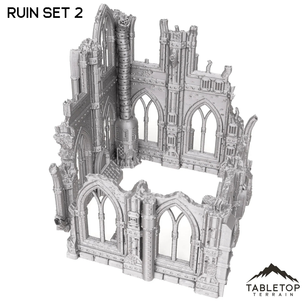 Tabletop Terrain Ruins Ruin Set 2